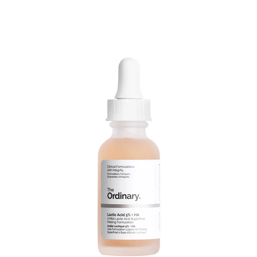 The Ordinary Lactic Acid 5% + HA 2% Superficial Peeling Formulation 30ml fles