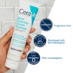 CeraVe Acne Foaming Cream Cleanser 150ml specs