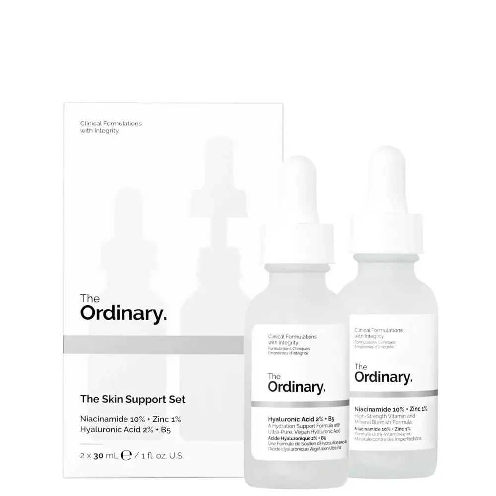 he Ordinary The skin support set verpakking