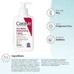 Cerave itch relief vochtinbrengende crème voor de droge huid 237ml_1