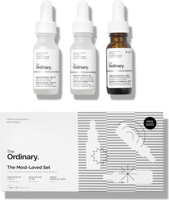 The Ordinary The Most-Loved Set 3 x 15ml Giftset