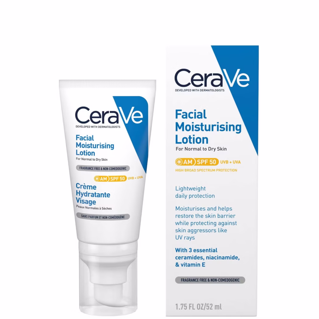 CeraVe Facial Moisturising Lotion SPF50 52ml